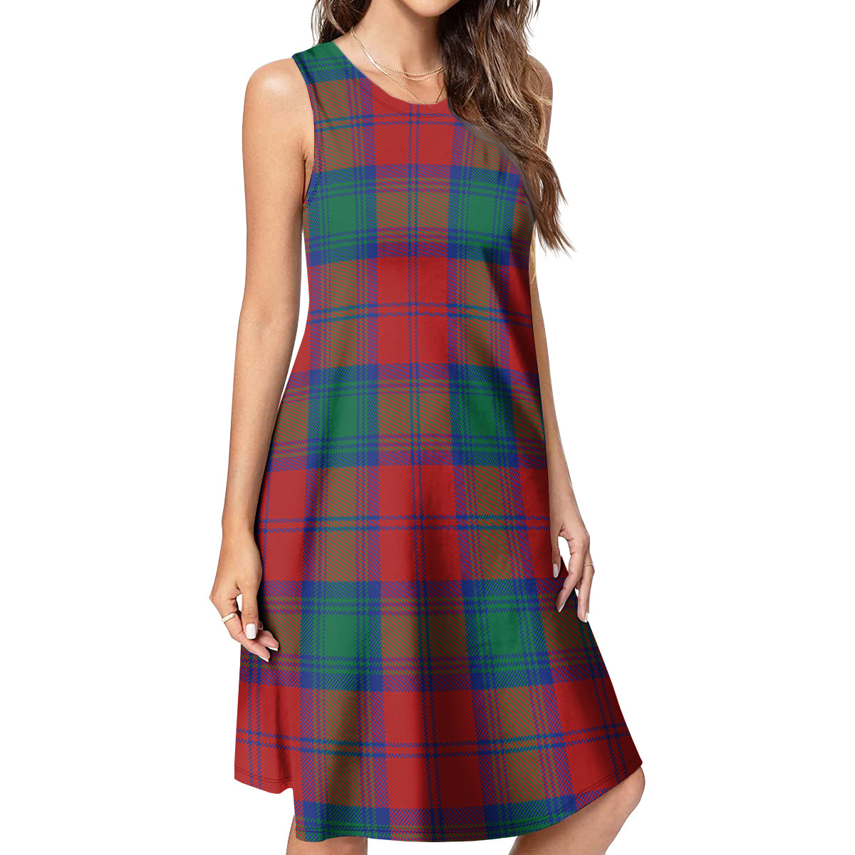 Byres (Byses) Tartan Womens Casual Dresses - Tartanvibesclothing