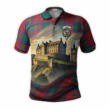 Byres (Byses) Tartan Family Crest Polo Shirt with Scottish Ancient Castle Style Kid - Tartan Vibes Clothing