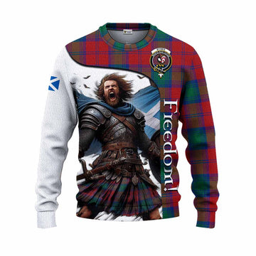 Byres (Byses) Crest Tartan Knitted Sweater Inspired by the Freedom of Scottish Warrior