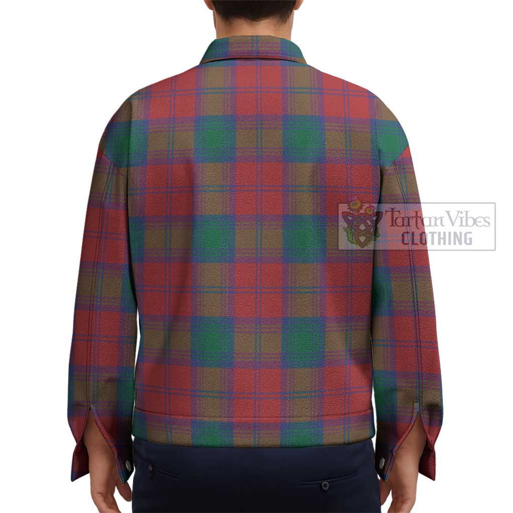 Byres (Byses) Tartan Unisex Lapel Cotton Jacket - Tartan Vibes Clothing