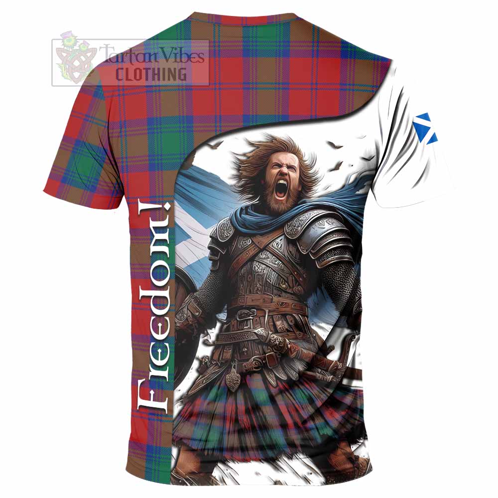 Byres (Byses) Crest Tartan T-Shirt Inspired by the Freedom of Scottish Warrior