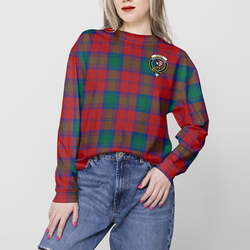 Byres (Byses) Tartan Sweatshirt with Family Crest - Tartan Vibes Clothing