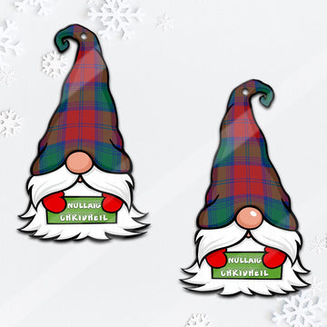 Byres (Byses) Gnome Christmas Ornament with His Tartan Christmas Hat