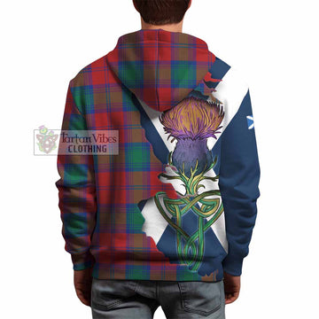 Byres (Byses) Tartan Family Crest Hoodie Scottish Thistle Celtic Inspired - Tartan Vibes Clothing