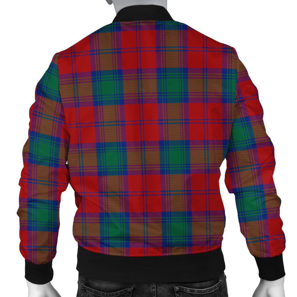 Byres (Byses) Tartan Bomber Jacket with Family Crest