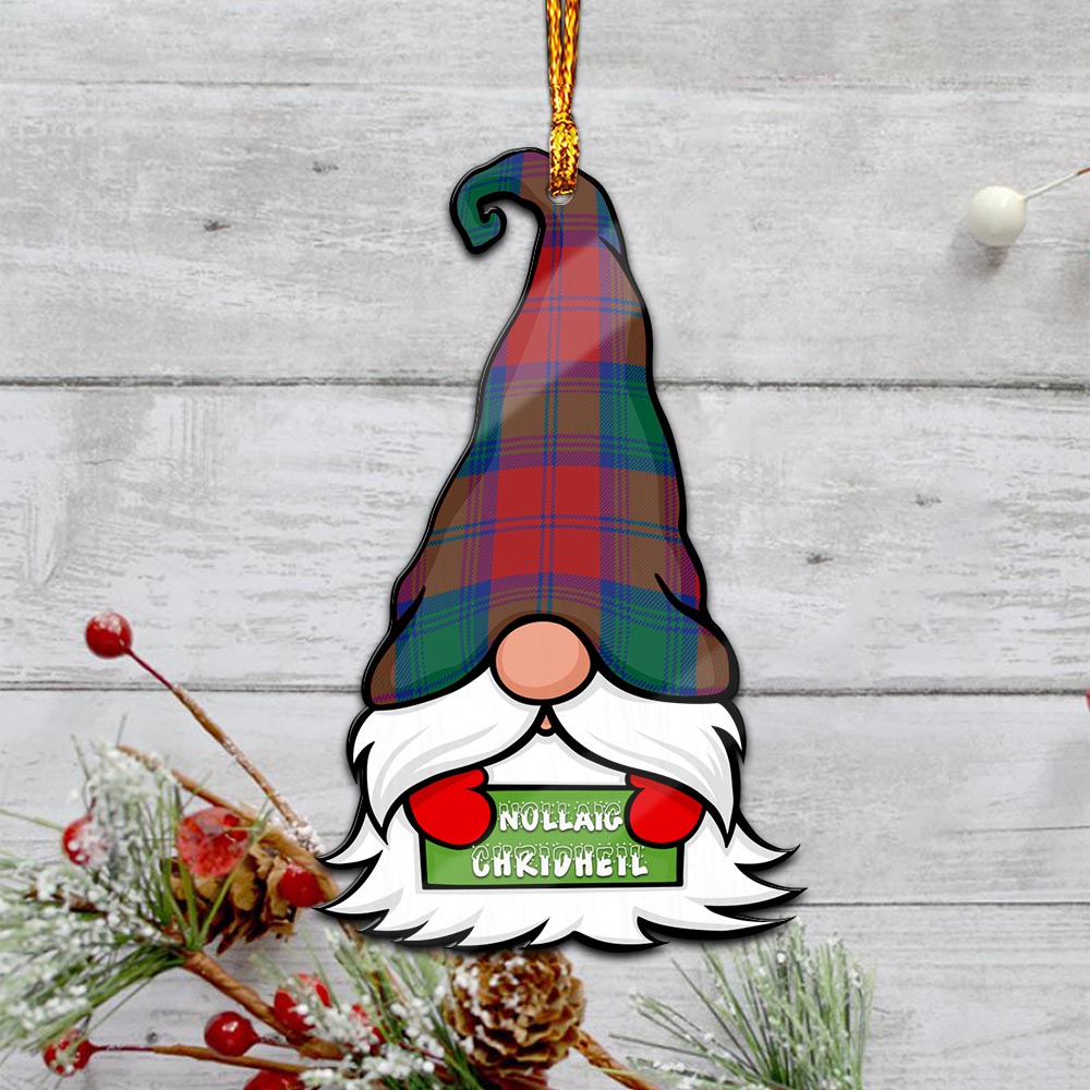 Byres (Byses) Gnome Christmas Ornament with His Tartan Christmas Hat - Tartan Vibes Clothing