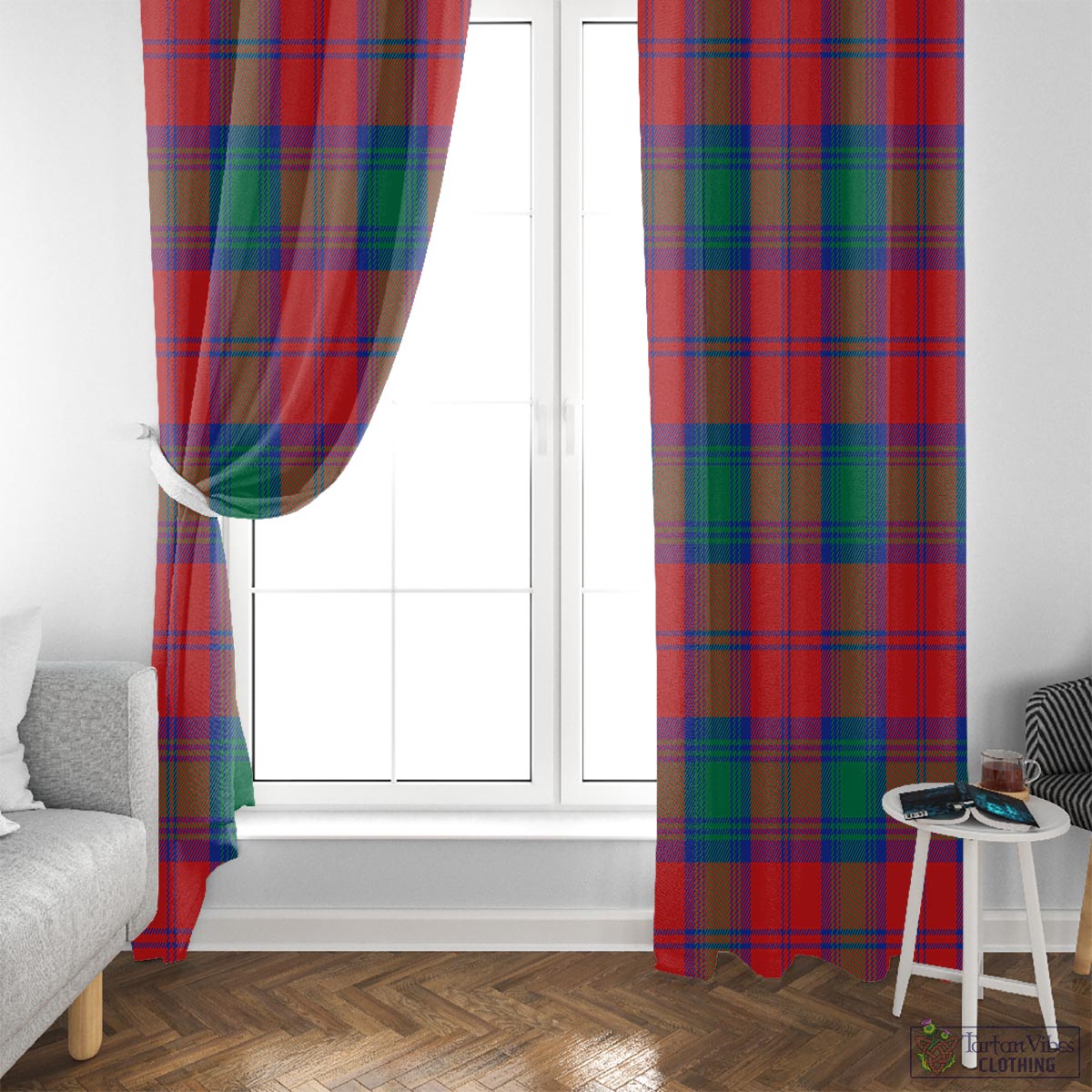 Byres (Byses) Tartan Window Curtain