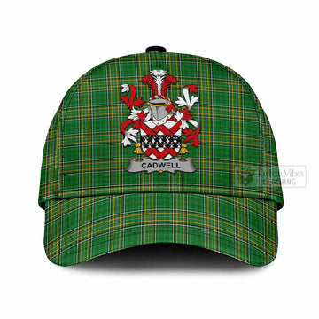 Cadwell Irish Clan Tartan Classic Cap with Coat of Arms