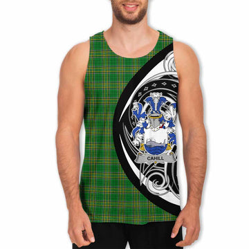 Cahill Irish Clan Men's Tank Top Celtic Circle Style Men - Tartan Vibes Clothing