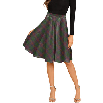 Cairns Tartan Melete Pleated Midi Skirt Cross Style Female - Tartan Vibes Clothing