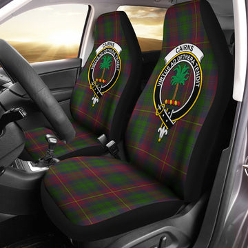 Cairns Tartan Car Seat Cover with Family Crest One Size - Tartan Vibes Clothing