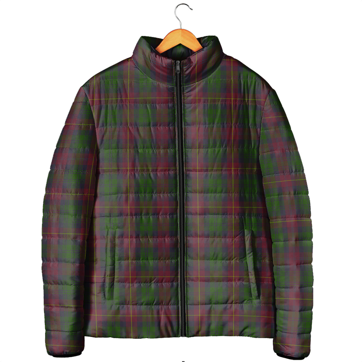 Cairns Tartan Padded Jacket Men's Padded Jacket - Tartan Vibes Clothing