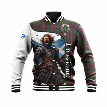 Cairns Crest Tartan Baseball Jacket Inspired by the Freedom of Scottish Warrior Unisex - Tartan Vibes Clothing