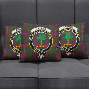 Cairns Tartan Pillow Cover with Family Crest Rectangle Pillow Cover 51*91cm - Tartan Vibes Clothing