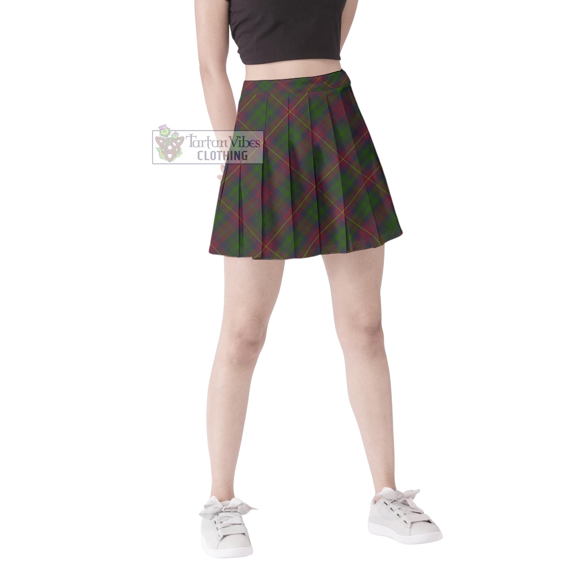 Tartan Vibes Clothing Cairns Tartan Women's Plated Mini Skirt