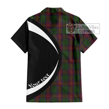 Cairns Tartan Hawaiian Shirt with Family Crest Circle Style - Tartan Vibes Clothing