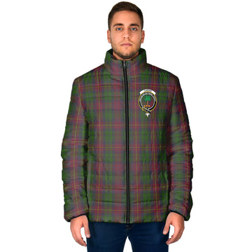 Cairns Tartan Padded Jacket with Family Crest - Tartan Vibes Clothing