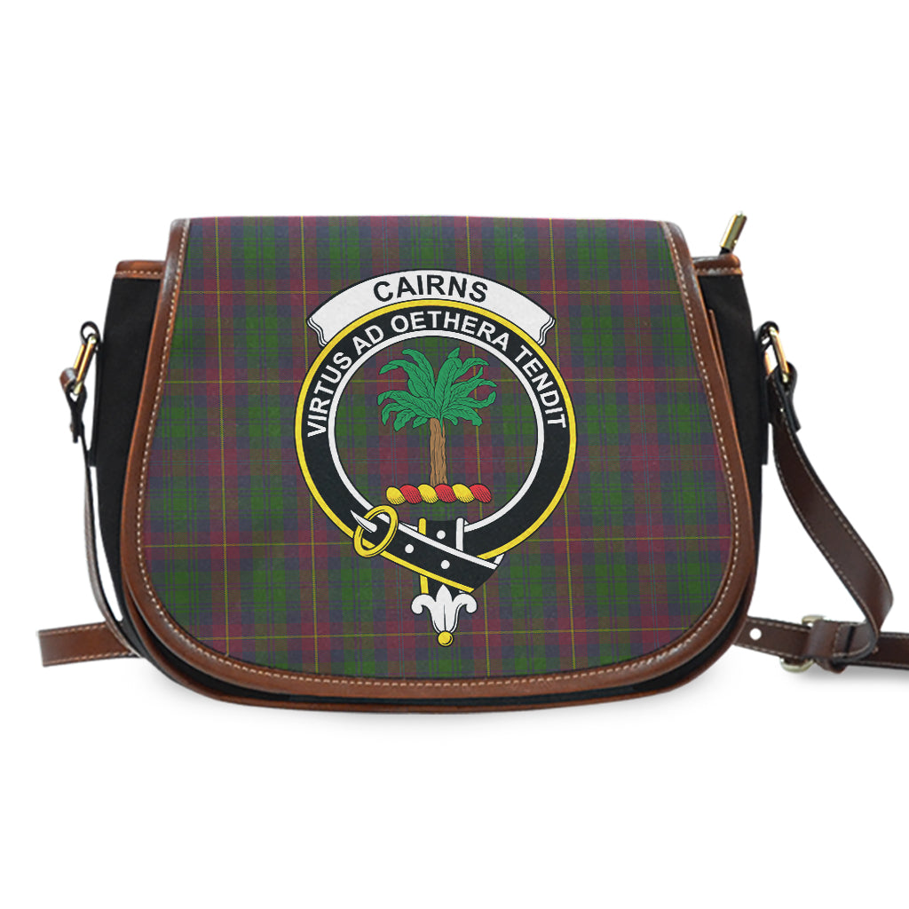 Cairns Tartan Saddle Bag with Family Crest - Tartan Vibes Clothing