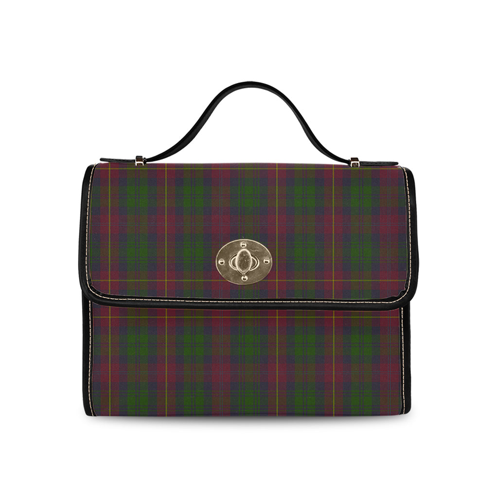 Cairns Tartan Leather Strap Waterproof Canvas Bag