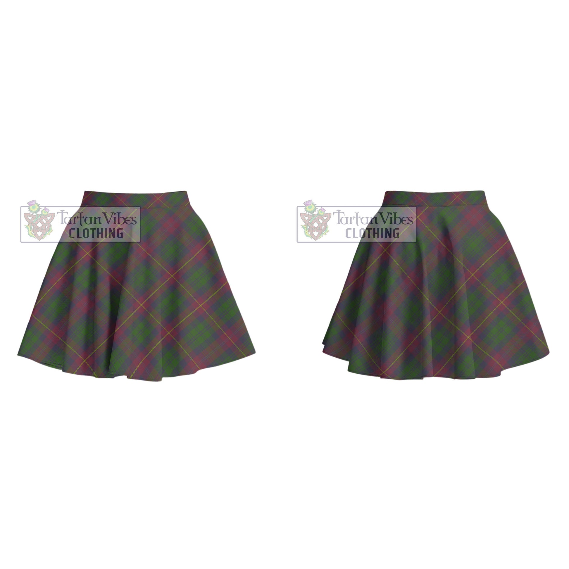 Tartan Vibes Clothing Cairns Tartan Women's Plated Mini Skirt