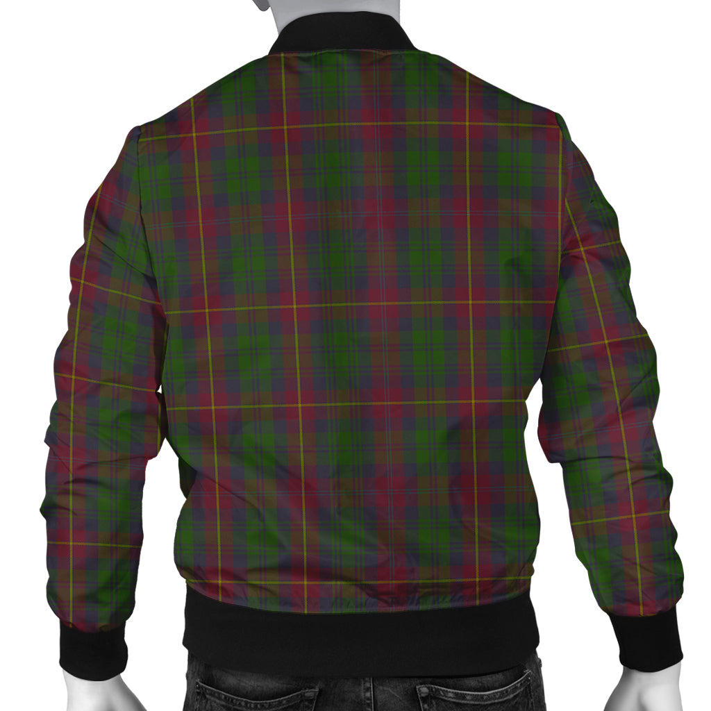 Cairns Tartan Bomber Jacket with Family Crest