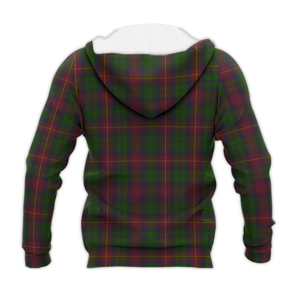 Cairns Tartan Knitted Hoodie with Family Crest - Tartan Vibes Clothing