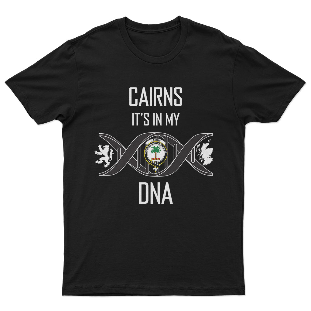 Cairns Family Crest DNA In Me Mens T Shirt