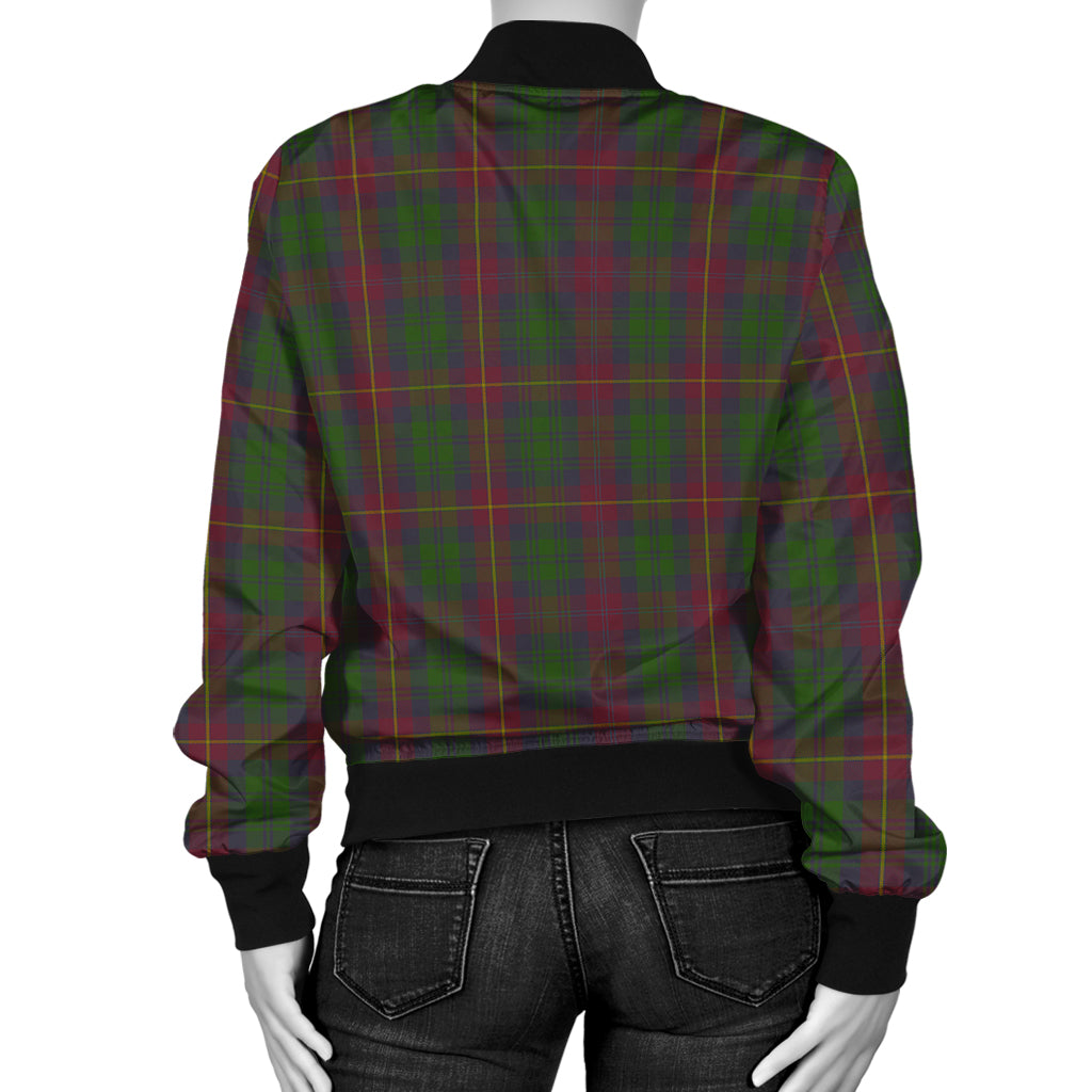 Cairns Tartan Bomber Jacket with Family Crest