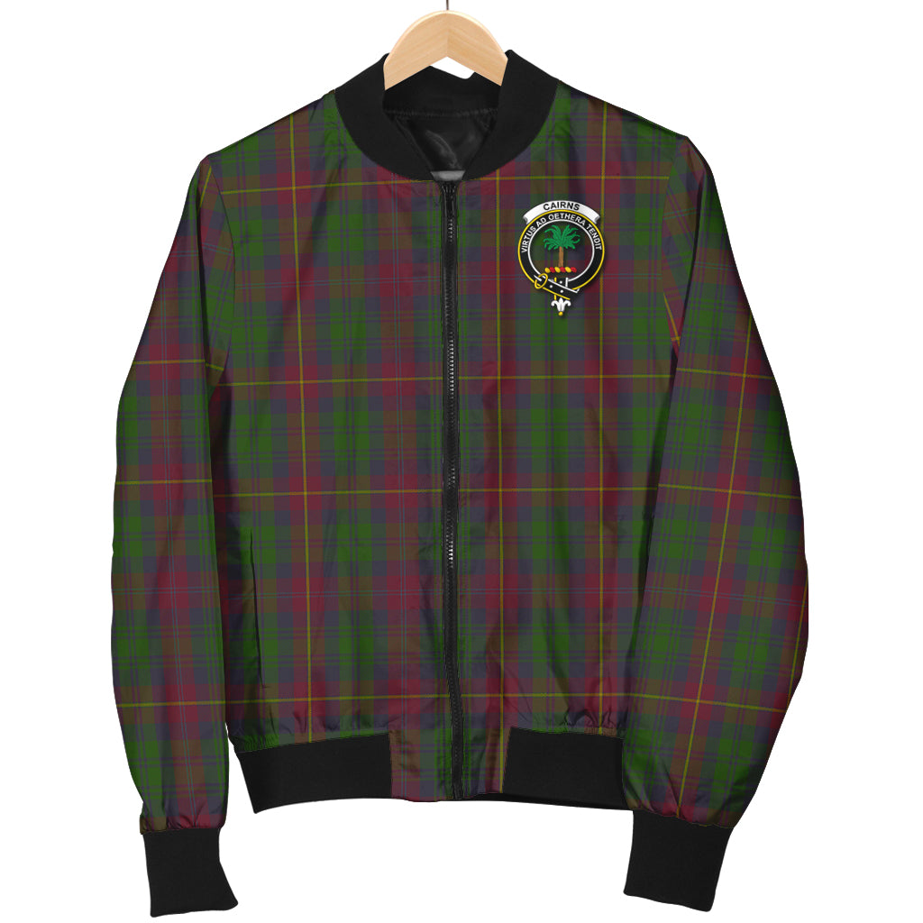 Cairns Tartan Bomber Jacket with Family Crest