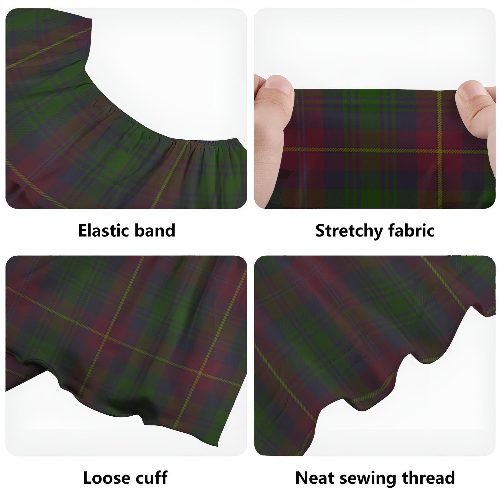 Cairns Tartan Off Shoulder Long Dress - Tartanvibesclothing