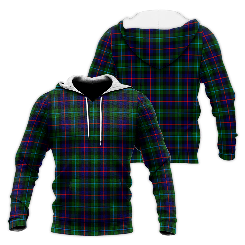 Calder Tartan Knitted Hoodie Unisex - Tartan Vibes Clothing