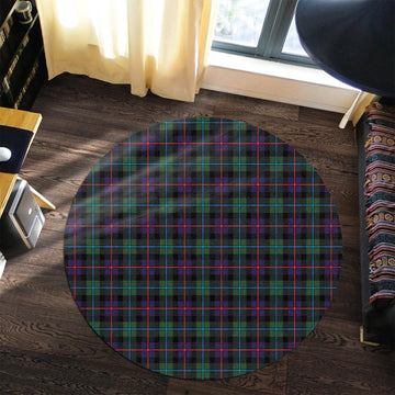 Calder Tartan Round Rug Premium Round Rug - Tartan Vibes Clothing