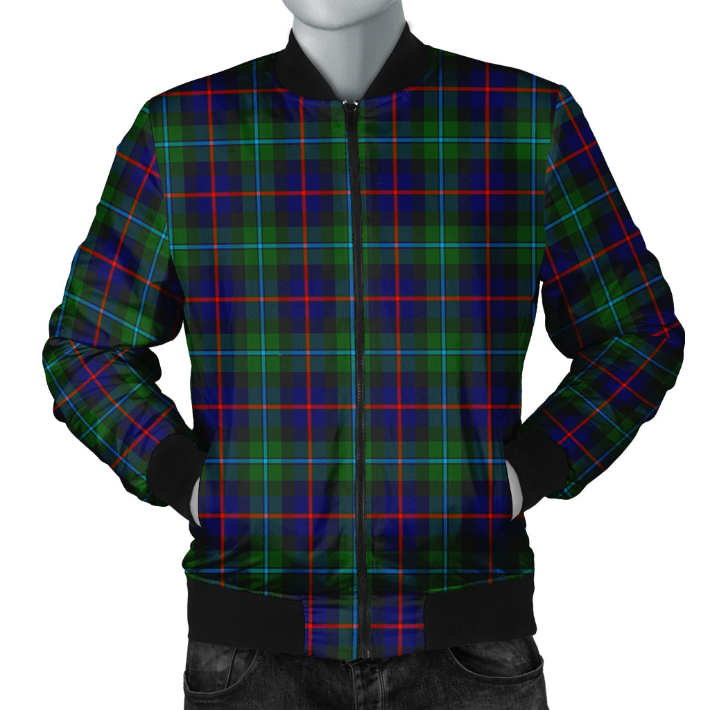 Calder Modern Tartan Bomber Jacket