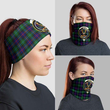 Calder Tartan Neck Gaiters, Tartan Bandanas, Tartan Head Band with Family Crest - Tartan Vibes Clothing