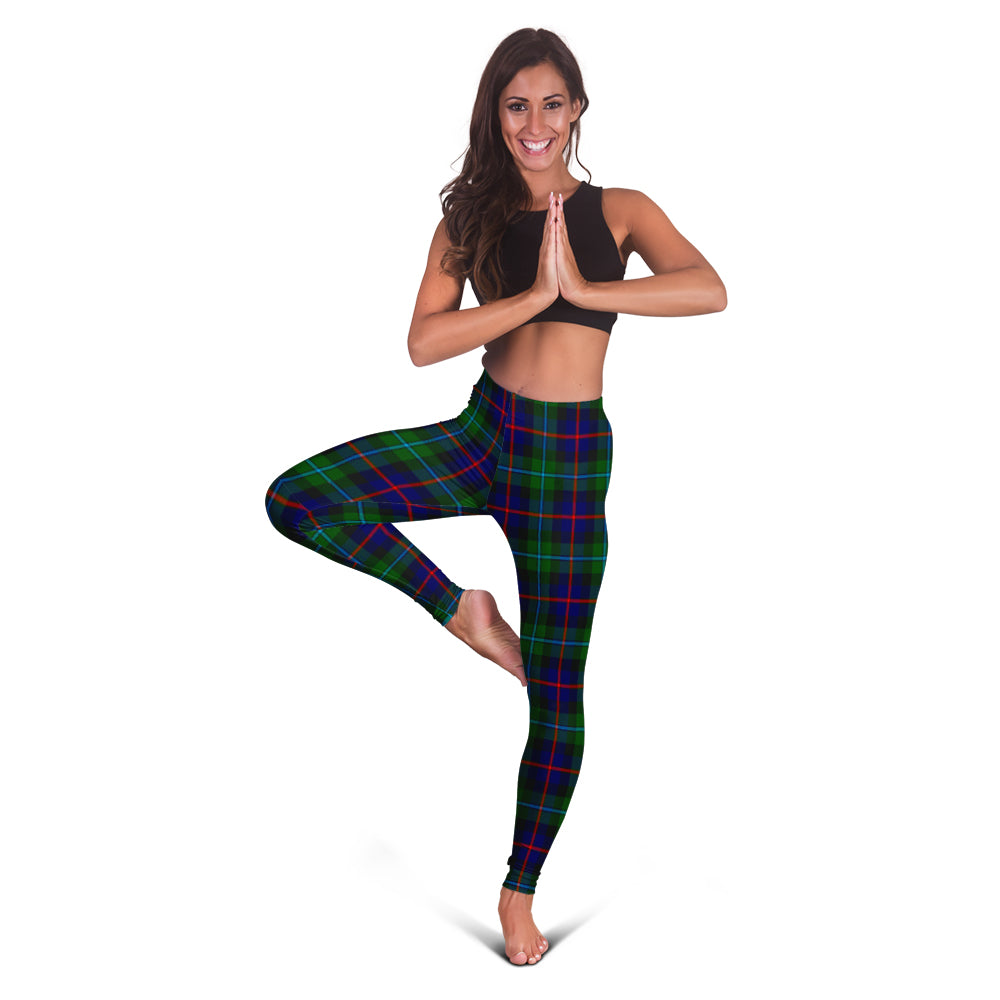 Calder Modern Tartan Womens Leggings