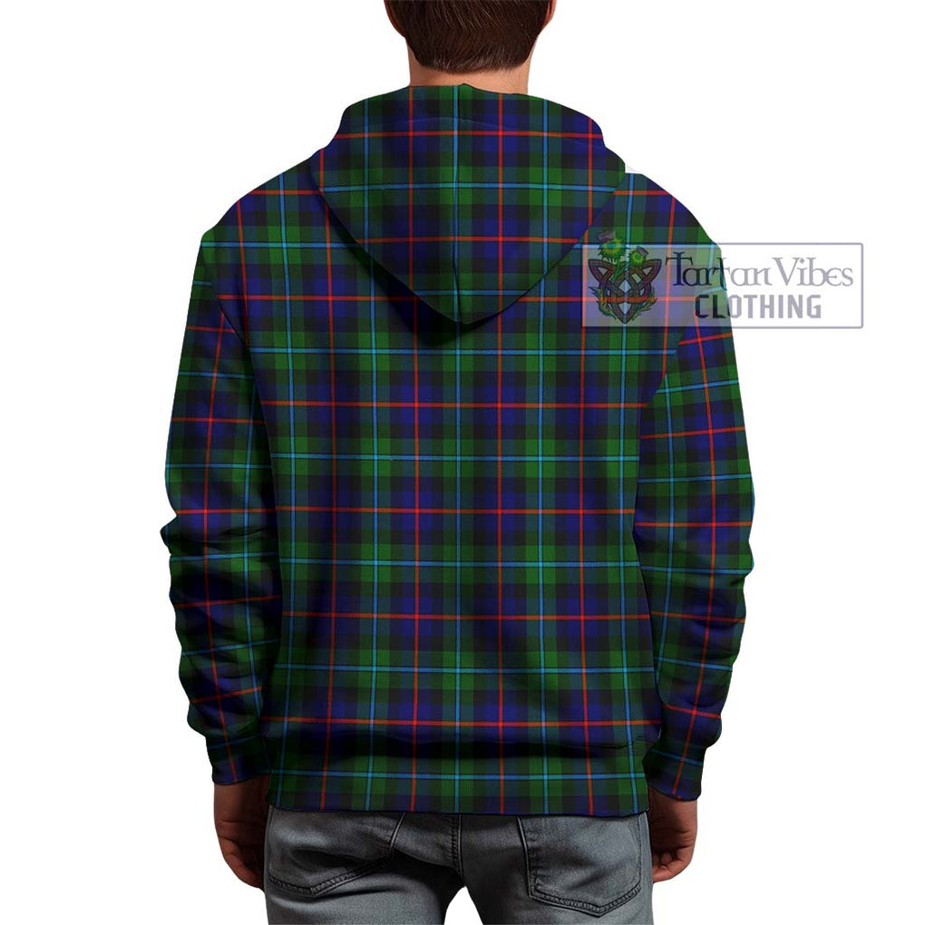 Calder Tartan Hoodie with Family Crest DNA In Me Style - Tartanvibesclothing Shop