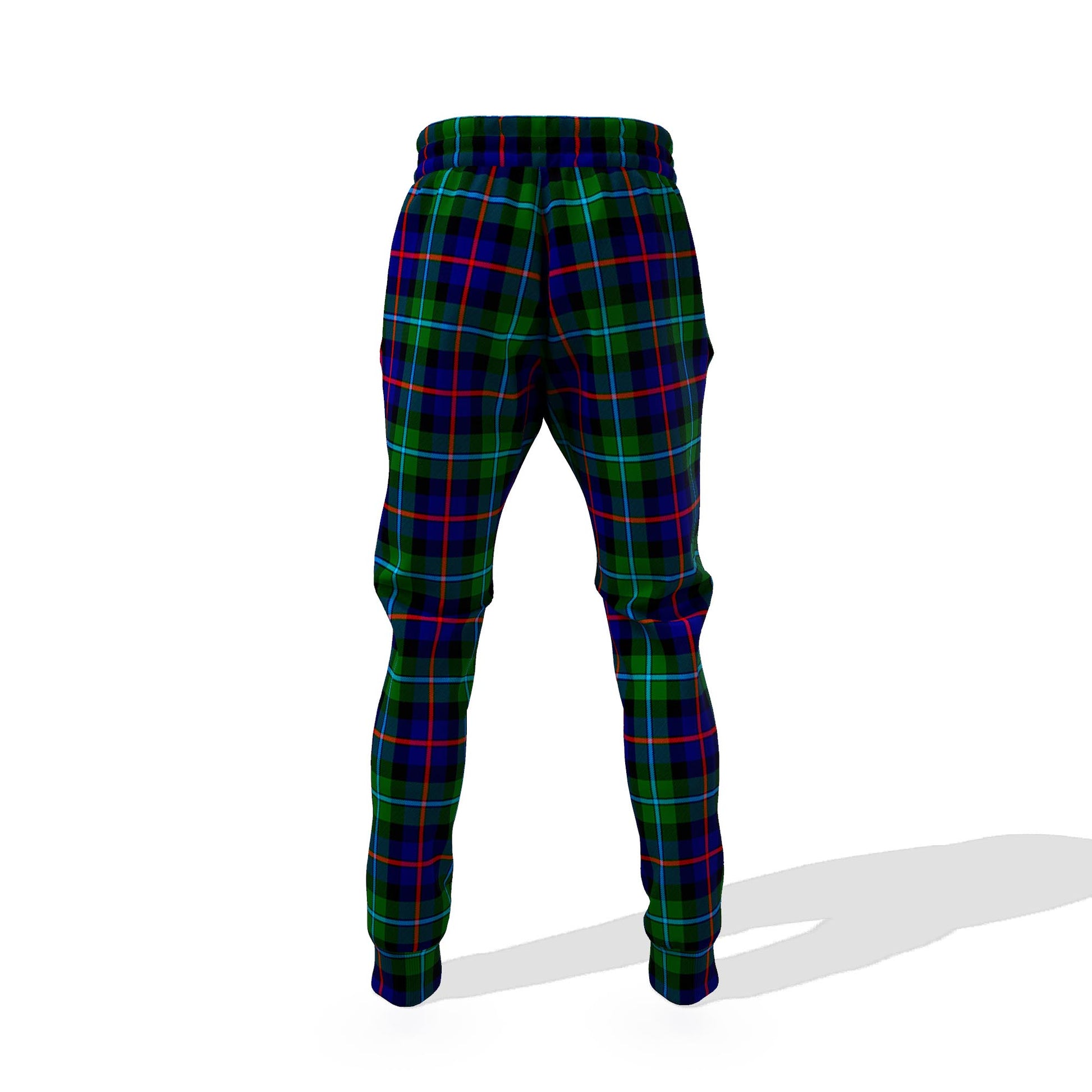 Calder Tartan Joggers Pants with Family Crest 6XL - Tartan Vibes Clothing