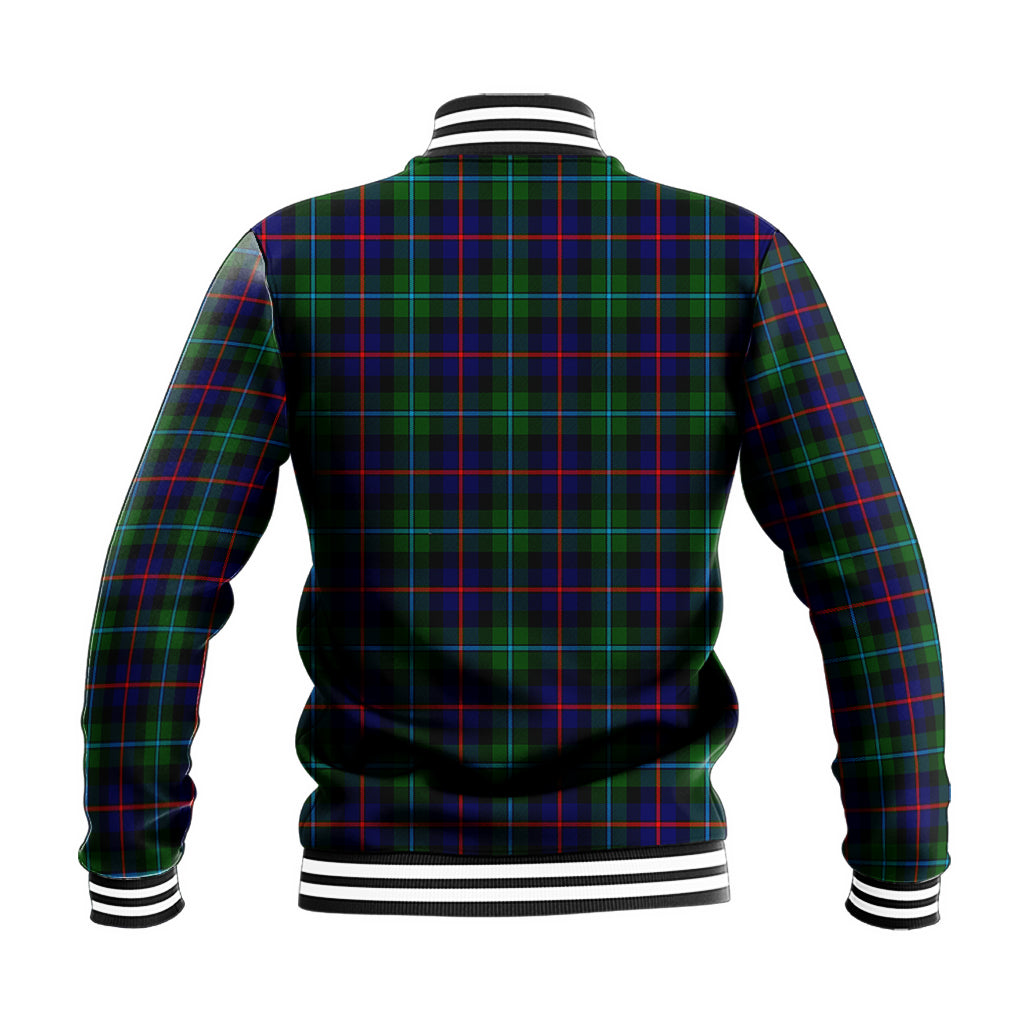 Calder Tartan Baseball Jacket with Family Crest - Tartan Vibes Clothing