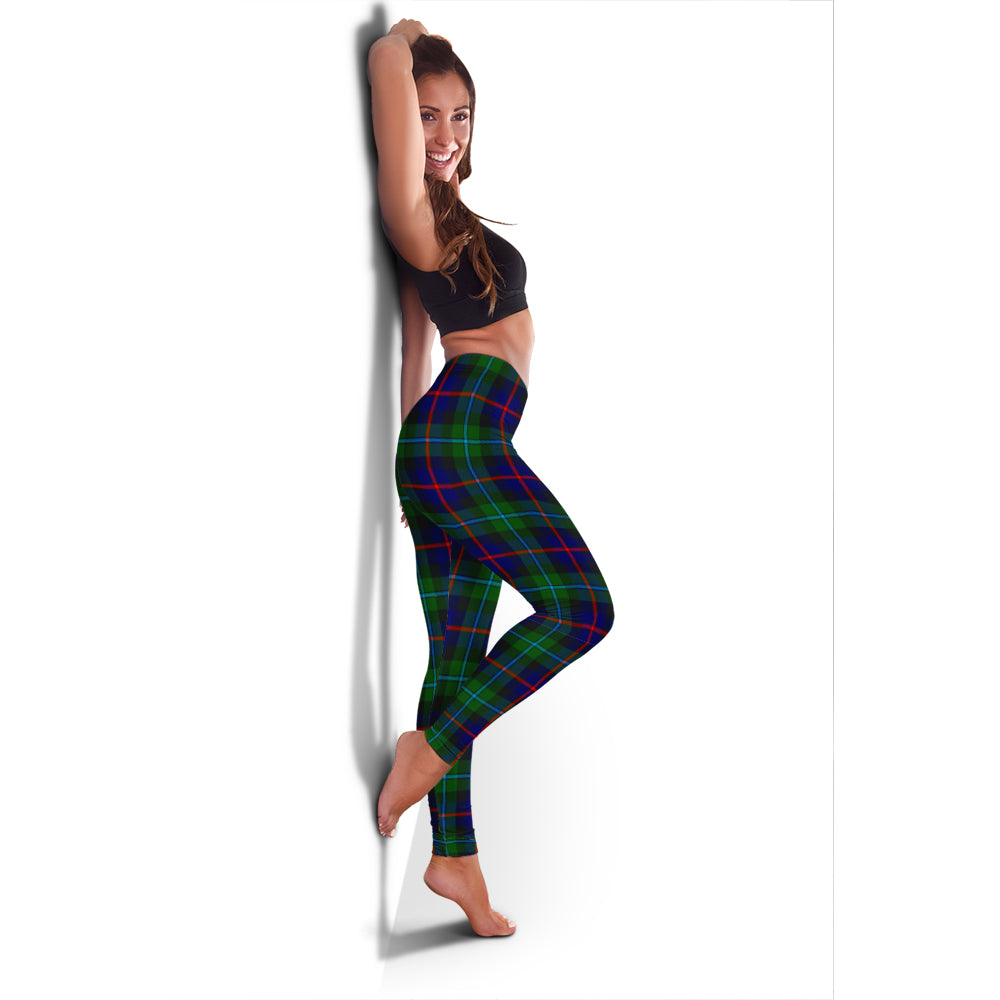 Calder Modern Tartan Womens Leggings