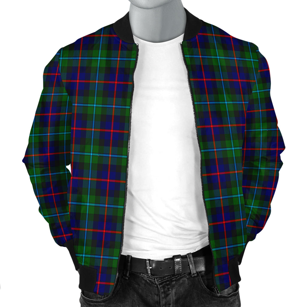 Calder Modern Tartan Bomber Jacket