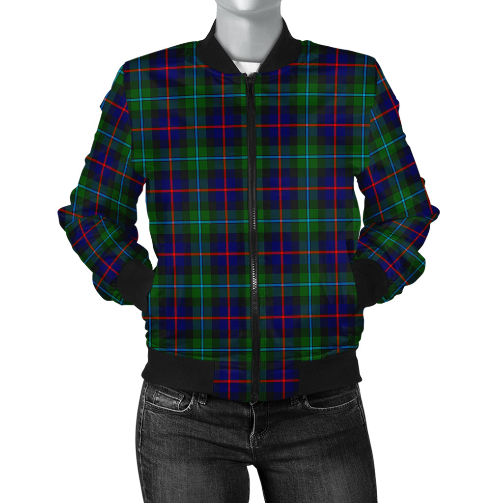 Calder Modern Tartan Bomber Jacket