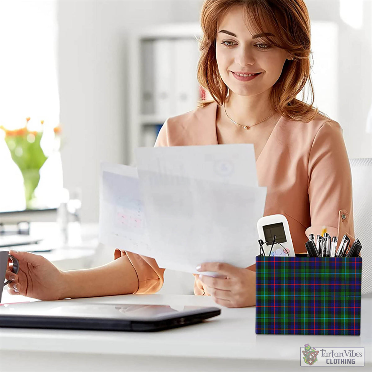 Calder Tartan Pen Holder - Tartan Vibes Clothing