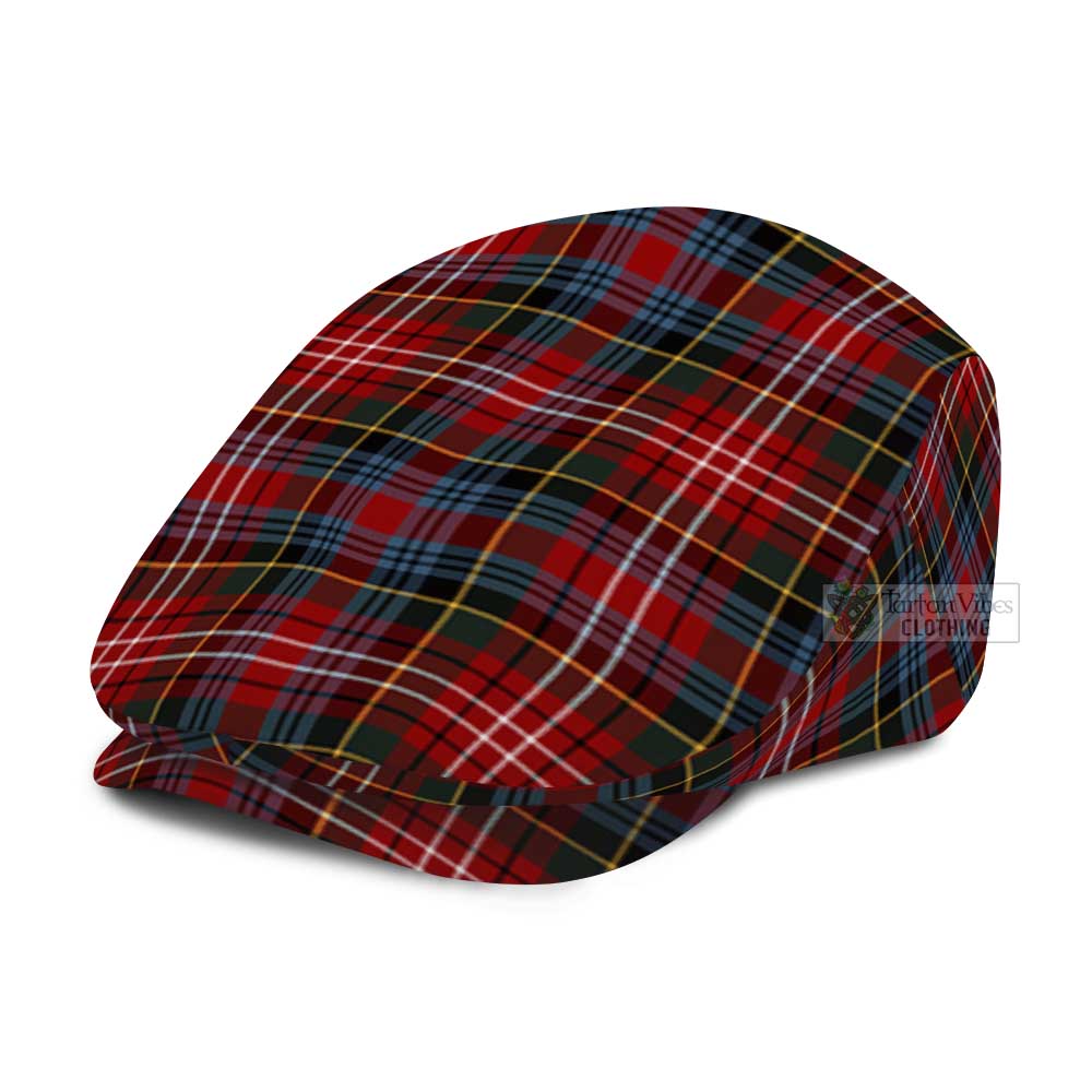 Caledonia Tartan Jeff Cap, Tartan Flat Cap - Tartan Vibes Clothing