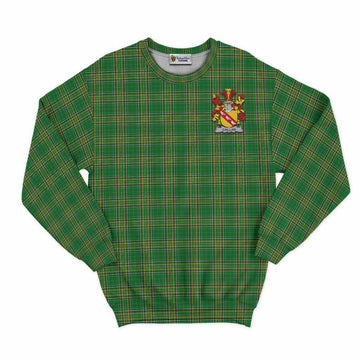 Callan Irish Clan Tartan Sweatshirt with Coat of Arms