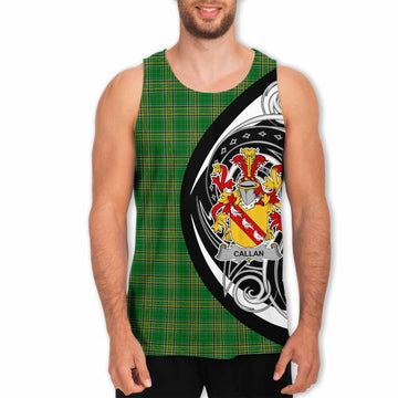 Callan Irish Clan Men's Tank Top Celtic Circle Style Men - Tartan Vibes Clothing