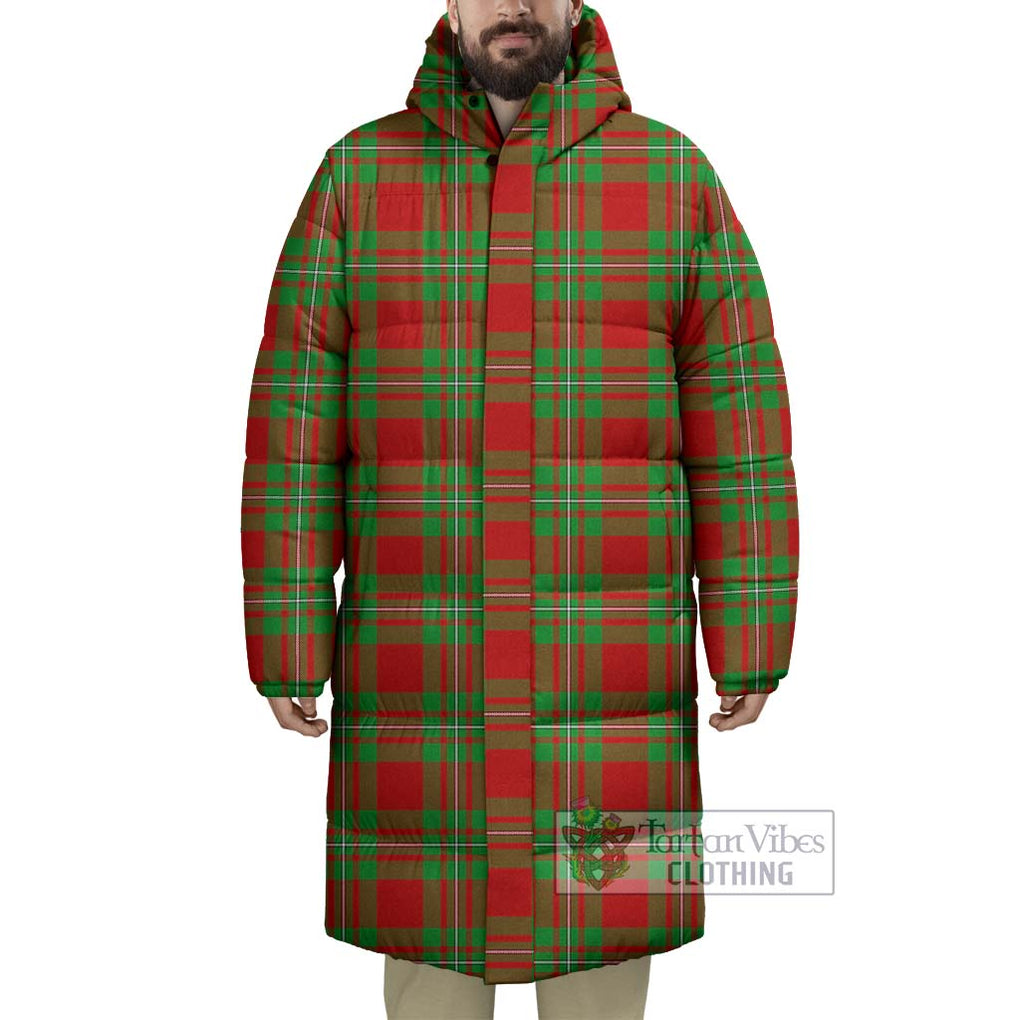 Tartan Vibes Clothing Callander Tartan Long Down Jacket