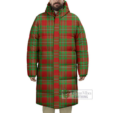 Callander Tartan Long Down Jacket