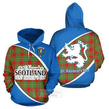 Callander Family Crest Tartan Hoodie Celebrate Saint Andrew's Day in Style