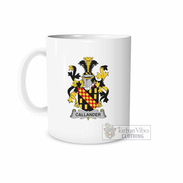 Callander Irish Clan Coat of Arms Ceramic Mug