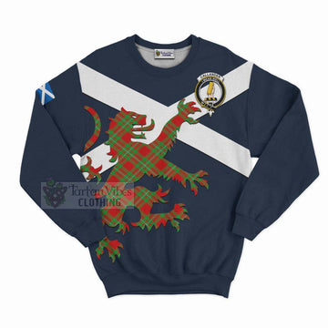 Callander Tartan Lion Rampant Sweatshirt  Proudly Display Your Heritage with Alba Gu Brath and Clan Name